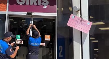 Dev market zincirine ikinci şok! Aynı şube yeniden mühürlendi