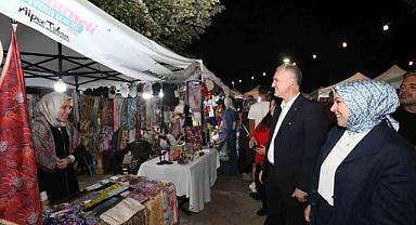Hanımeli alışveriş şenliği tüm coşkusuyla devam ediyor
