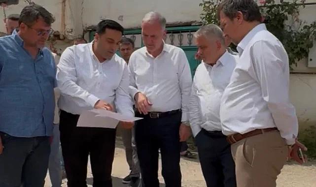 İnegöl Belediyesi kırsalda üst yapı hamlesini sürdürüyor
