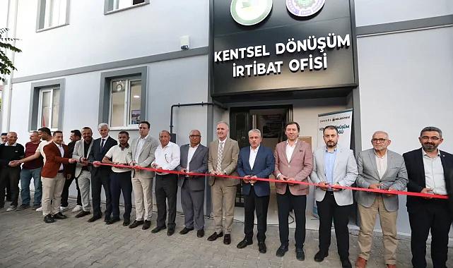 İnegöl'de Alanyurt Kentsel Dönüşüm Ofisi açıldı