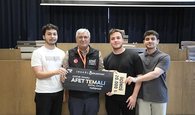 İnegöl'ün afet oyunları erişime açıldı