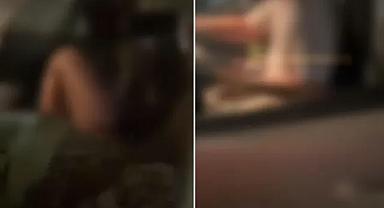 Kartal’da AVM otoparkında tepki çeken görüntüler