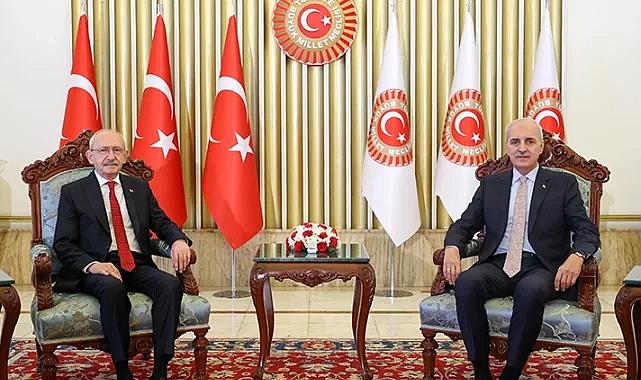 Kılıçdaroğlu, Kurtulmuş ile görüştü