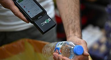 Mahalle esnafı Mobil DOA cihazıyla ambalaj iadesi toplamaya başladı