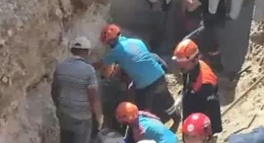Malatya'da inşaatta göçük: 2 işçi toprak altında