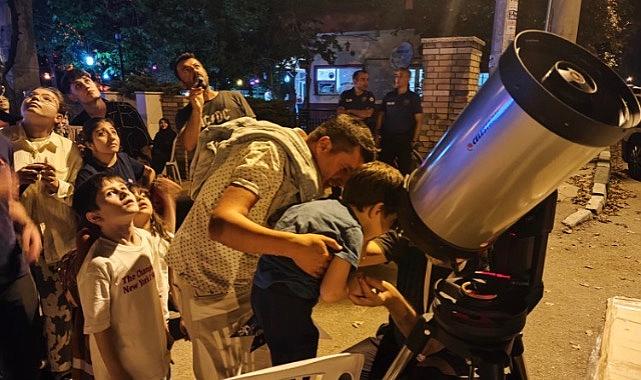 Orhaneli'de MobilFest ile bilim dolu gece
