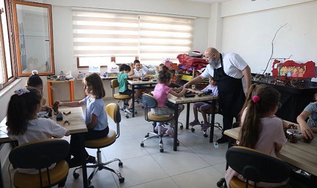 Osmangazi’de Çocuklar Doğayı Sanata İşliyor