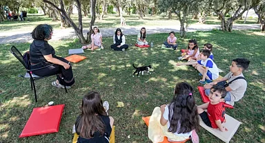 Osmangazi'de çocuklar kitapların izinde buluştu