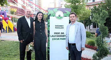Osmangazi'de Lale Karabıyık'ın adı çocuk parkında yaşatılıyor