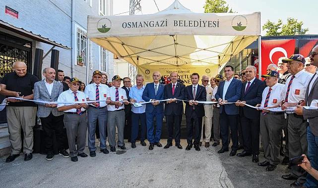 Osmangazi'de Yaşar Kemal Medeniyetler Kütüphanesi Hizmete Açıldı