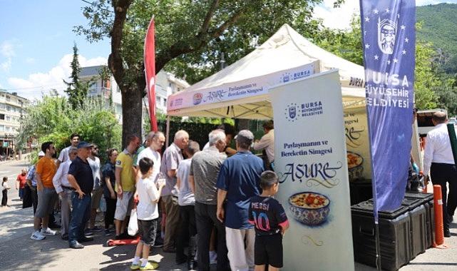 Teleferik Meydanı'nda aşure bereketi