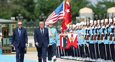 Trump Ankara'da Diriliş Ertuğrul dizisinin müziğiyle karşılandı