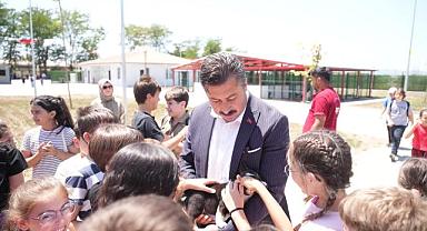 Yenişehir Hayvan Bakımevi çocukları ağırladı
