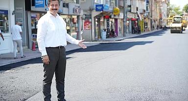 Yenişehir’in ana arterleri sıcak asfaltla yenilendi