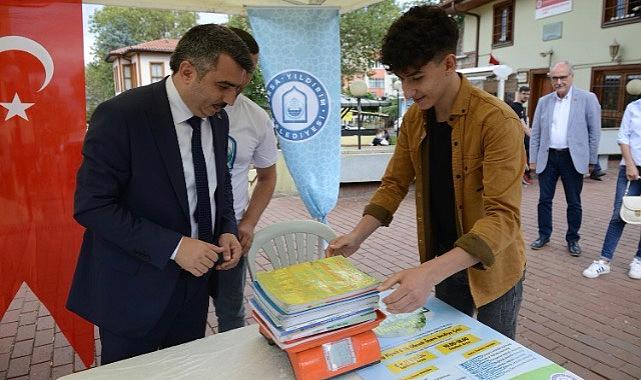 Yıldırım'da 60 ton kitap geri dönüşüme kazandırıldı