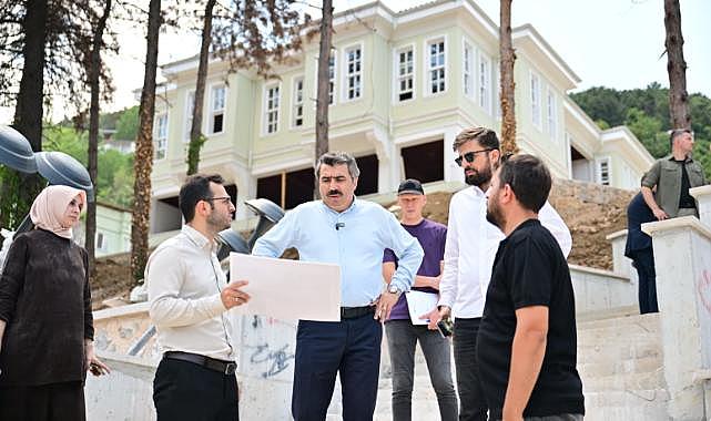 Yıldırım’da Fevziye Parkı ve tarihî köşkte sona doğru
