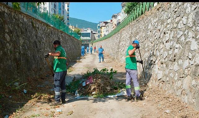 Yıldırım Selçukbey Kanalı’nda kapsamlı temizlik