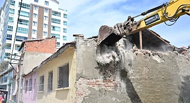 Yıldırım'da Sinandede dönüşümünde ilk kepçe vuruldu