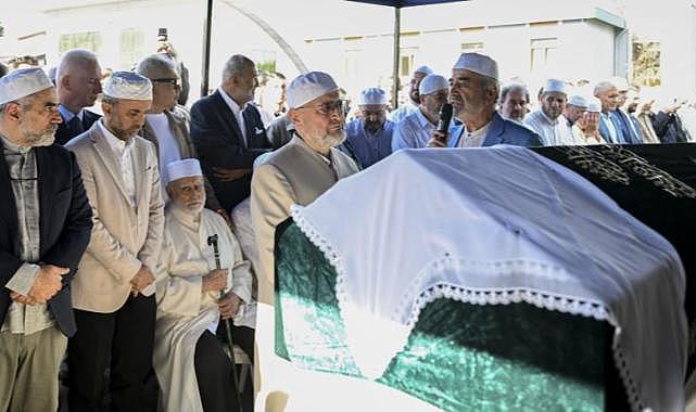 Abdullah Sert'in eşi Zehra Sert son yolculuğuna uğurlandı