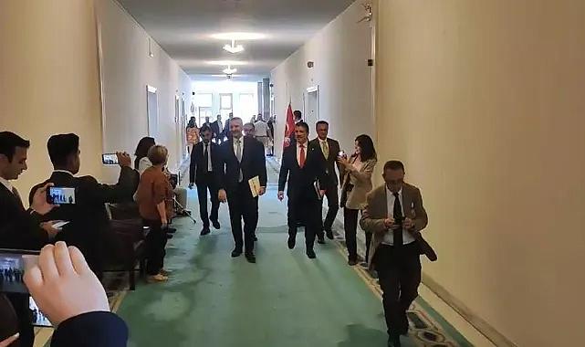 AK Parti'den Yeni Parti'ye 'çerçeve yasa' ziyareti