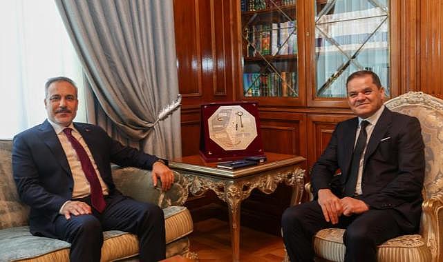 Bakan Fidan, Libya Ulusal Birlik Hükümeti Başbakanı Dibeybe ile görüştü