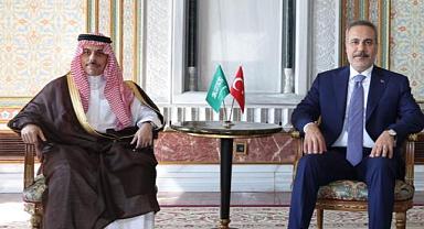 Bakan Fidan, Suudi mevkidaşı Ferhan ile İstanbul'da görüştü