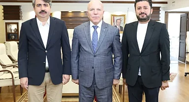 Başkan Yılmaz'dan Erzurum'a nezaket ziyaret
