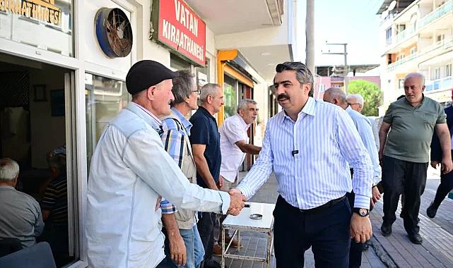 Başkan Yılnaz Zümrütevler Mahallesi esnafıyla buluştu