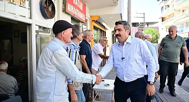 Başkan Yılnaz Zümrütevler Mahallesi esnafıyla buluştu 