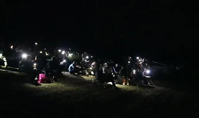 Binlerce kişi Perseid meteor yağmurunu izlemek için akın etti!
