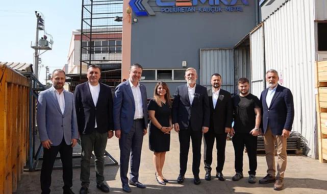 BTSO Başkanı Burkay ve MÜSİAD Bursa'dan CEMKA'ya ziyaret