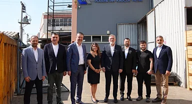 BTSO Başkanı Burkay ve MÜSİAD Bursa'dan CEMKA'ya ziyaret