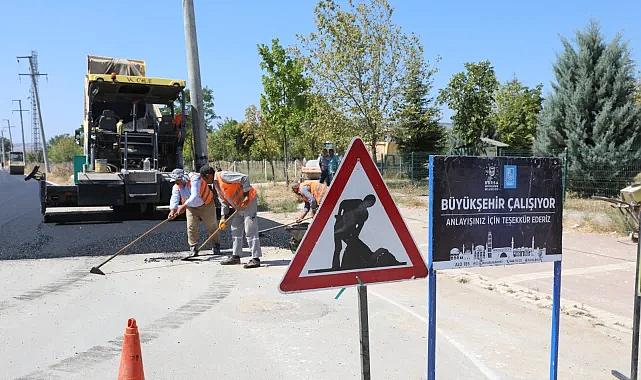 Bursa Büyükşehir'den Çalıkavak'a konfor dokunuşu
