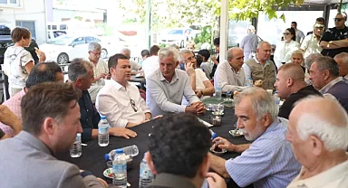 Bursa Osmangazi'de Başkan Aydın sorunları yerinde dinliyor