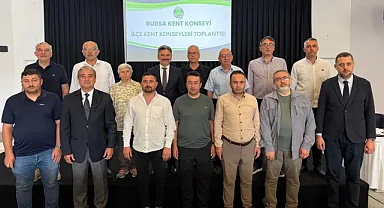 Bursa'da kent konseyleri 'ortak vizyon' için buluştu