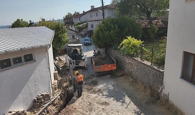 Bursa'da kırsal mahallelerin altyapısı güçleniyor