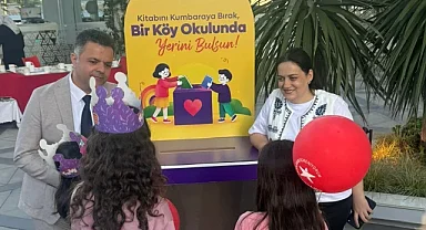 Bursa'da kırsal okul kütüphaneleri için kitap bağışı kampanyası