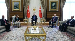 Cumhurbaşkanı Erdoğan, DEM Parti heyetini kabul etti