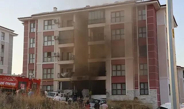 Elazığ’da binanın bodrum katında yangın: 12 kişi dumandan etkilendi