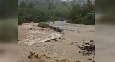 Giresun'da sağanak etkili oldu