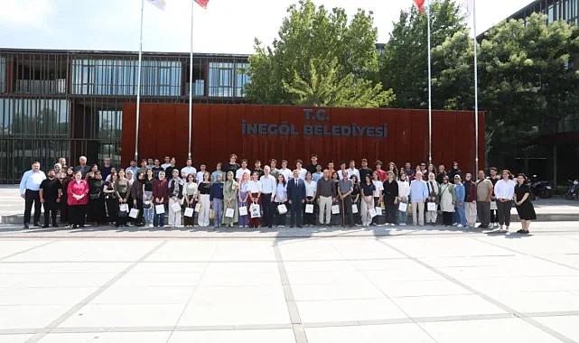 İnegöl'de YKS başarısı! Başkan Taban öğrencilerle bir arada