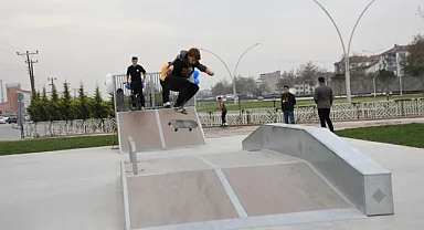 İnegöllü gençlere yeni kaykay park