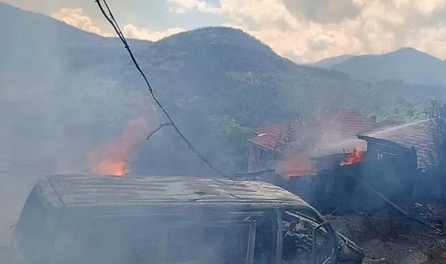 Kastamonu'da park yeri kavgası: Komşusunu öldürüp evini ve aracını ateşe verdi