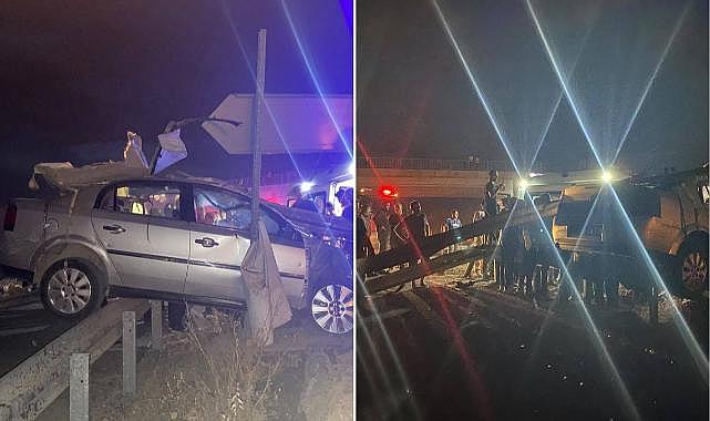 Malatya'da korkunç kaza: Hayatını kaybeden sürücü 17 yaşında