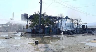 Manisa'da tüp dolum tesisinde patlama: 1 ölü, 2 yaralı