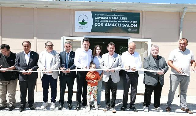 Osmangazi Belediyesi'nden çok amaçlı salon hizmeti