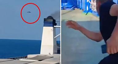 Rusya'da Türk gemisini Ukrayna dronları taciz etti
