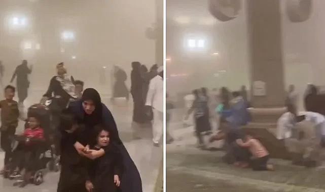 Suudi Arabistan'ı kum fırtınası vurdu