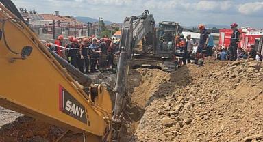 Tuzla'da inşaat alanında göçük meydana geldi