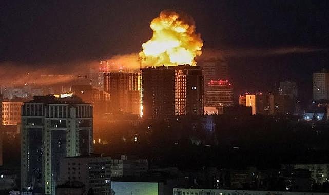 Ukrayna'nın başkenti balistik füzelerin hedefi oldu
